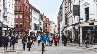Our fave 00s rapper was spotted shopping on Grafton Street last night