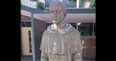 Very rude… a catholic school had to cover up its new (suggestive) statue