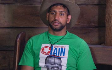 Amir had a standoff with a camel during his trial and it was too much