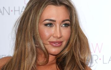 Lauren Goodger channels Kim K in nude photo shoot to launch fake tan