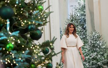 Melania Trump has got her Christmas decorations up and they are bizarre
