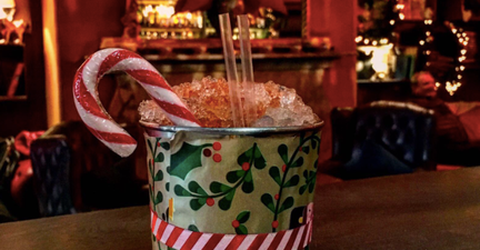 This popular Dublin bar has the greatest Christmas cocktail menu