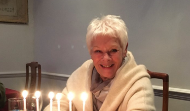 Judi Dench’s birthday cake proves just how down to earth she is