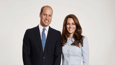 Steal Kate Middleton’s Christmas card style in powder blue this season