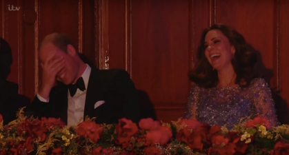 Prince William is being praised for this moment at last night’s Royal Variety