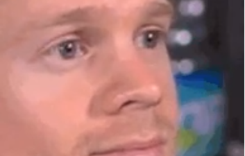 So, THIS is what the blinking meme man looks like in real life