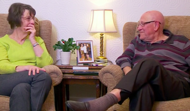 People are sharing this lovely moment of Gogglebox’s Leon and his wife