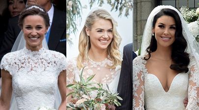 Our top 20 celebrity wedding dresses of 2017