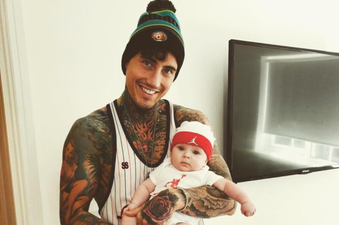 Jeremy McConnell’s birthday message for baby Caben