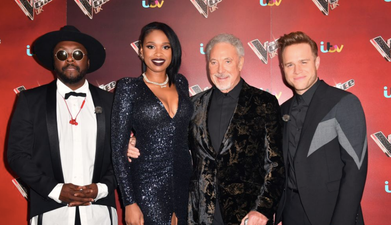 Jennifer Hudson was shocked by what Olly Murs did on The Voice last night