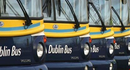 A Dublin Bus driver suffered a heart attack while on duty this morning
