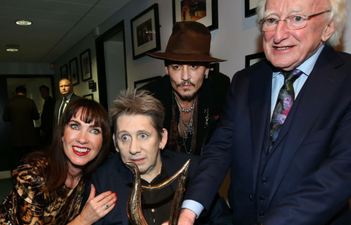 Bono and Johnny Depp looked like they had the craic at Shane McGowan’s 60th