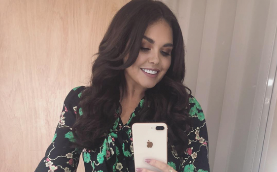 Scarlett Moffatt has had to deny she's had a nose job