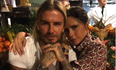 Victoria and David post romantic pic… but nobody could get over the background