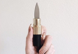 Instagram account criticised for selling knives disguised as lipsticks
