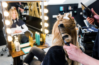 You can now have a full meal while getting your hair done in Brown Sugar