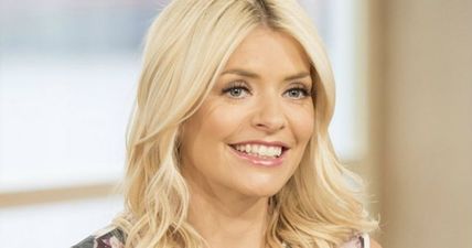 Holly Willoughby is wearing the wedding dress of our dreams on Dancing On Ice