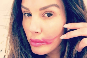 Here’s why celebrities are posting smeared makeup selfies this week