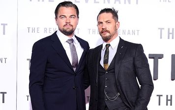 Tom Hardy finally got his Leo DiCaprio tattoo after losing a bet