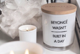 These candles say exactly what we’re feeling so we don’t have to