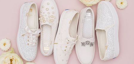 Keds x Kate Spade wedding collection are the bridal shoes of dreams