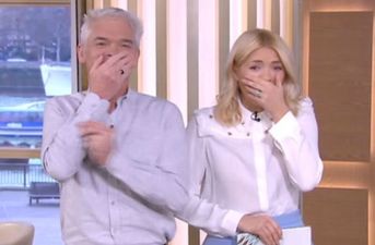 Phillip Schofield had an unfortunate slip up on This Morning