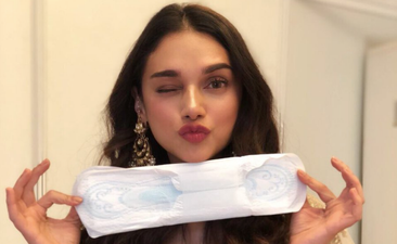 The important reason people are posing with pads on Twitter