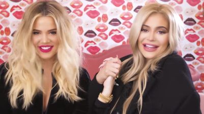 Plenty of people reckon Khloe’s gift to Kylie is a BIG hint about her baby’s name