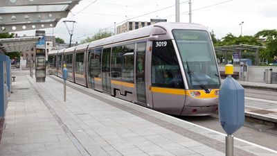 Man dead after being hit by Luas in Dublin