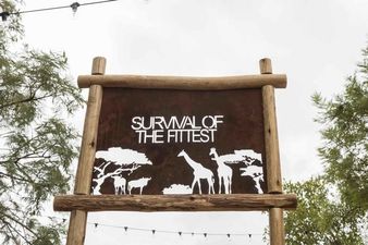 The first look at the Survival of the Fittest lodge where the cast will be staying