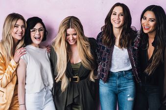 One of the Pretty Little Liars is in Dublin right now and we are shook