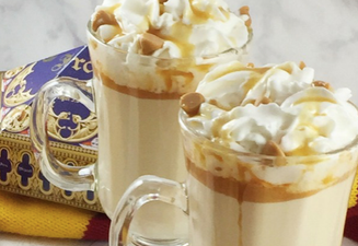 Butterbeer hot chocolate is now a thing and we might as well be in Hogwarts