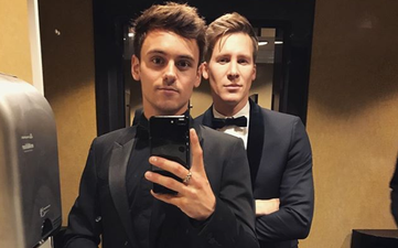 Tom Daley is expecting a baby with husband Dustin Lance Black