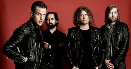 The Killers are playing a huge concert and their support band is UNREAL