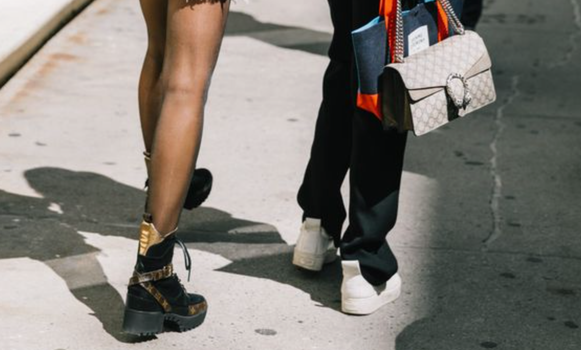 The €40 designer-look trench coat from Penneys spotted at London Fashion Week