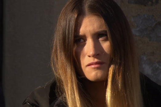 Charley Webb's wedding dress