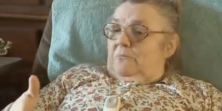 Elderly woman stops man from trying to kill her by grabbing his testicles