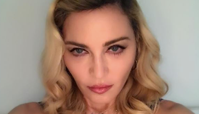 Madonna shared the most bizarre selfie and everyone is thinking the same thing
