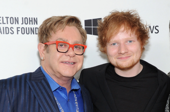 Elton John’s bizarre way of saying ‘Ed Sheeran’ has everyone in hysterics
