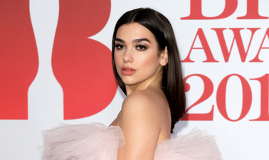 Everyone was talking about Dua Lipa’s dress at the Brits last night