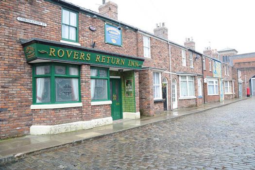 The old Corrie set looks pretty creepy in this new footage