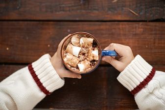 This boozy hot chocolate will get you through the harsh winter weather