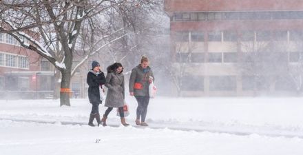 Colleges and universities issue notices about closure times today