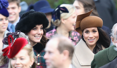 Meghan and Kate wear complimentary colours on first official public outing