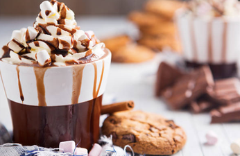 A deluxe Baileys hot chocolate is exactly what you need for a cosy Friday in