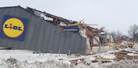 Shocking footage of the aftermath of the Dublin Lidl looting is released