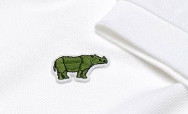 Lacoste has replaced its iconic crocodile on new polos for a very impactful reason