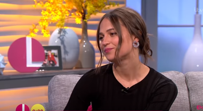 The Lorraine Show criticised for ‘invasive’ questions towards Alicia Vikander