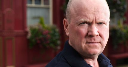 An accidental snow imprint of Phil Mitchell’s face is 2018’s finest moment so far