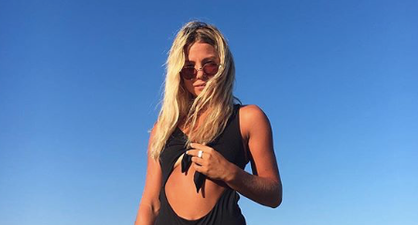 Wait for it… this is the swimsuit you will see everywhere this summer
